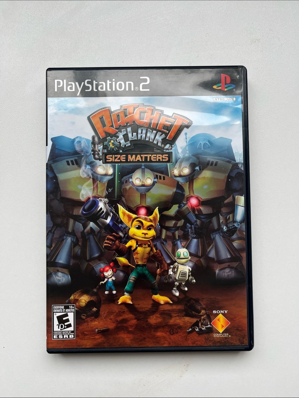 CIB ✨PS2 Ratchet & Clank Size Matters Game